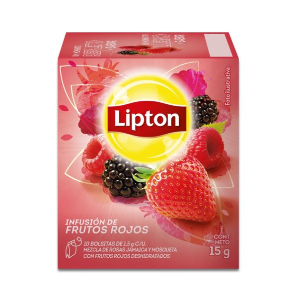 LIPTON TE INFS FRUTOS ROJOS 12X10BLS