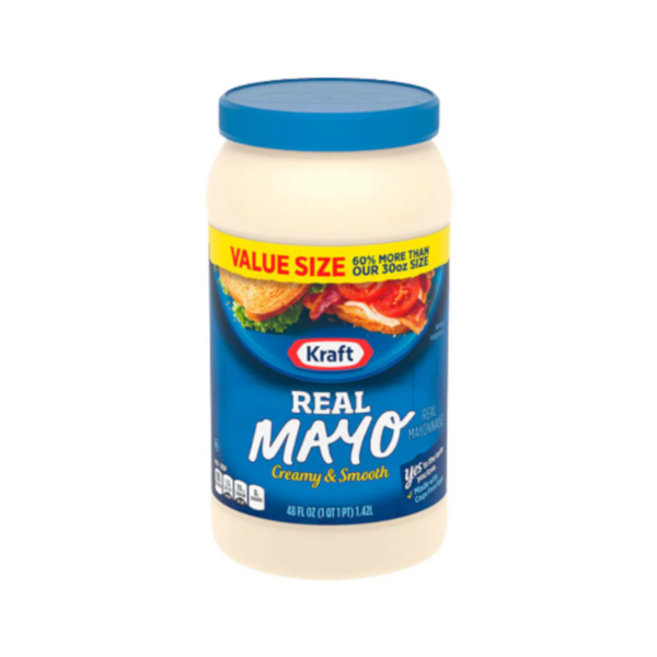 Mayonesa Kraft  Real Frasco 1.360 kg