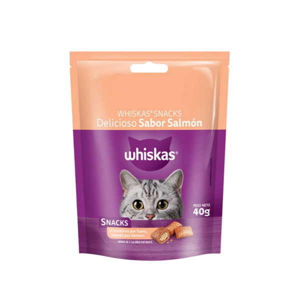Snack Gato Whiskas Salmón 40 gr