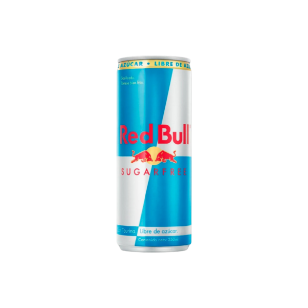 Bebida Energética Sin Azúcar Red Bull 250 ml