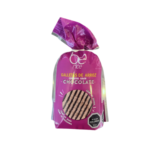 BeCookies Galletas de arroz cubiertas chocolate 150 gr
