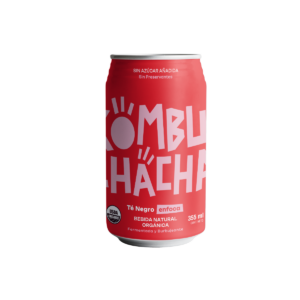 Kombuchacha Té Negro ENFOCA Lata 355ml.